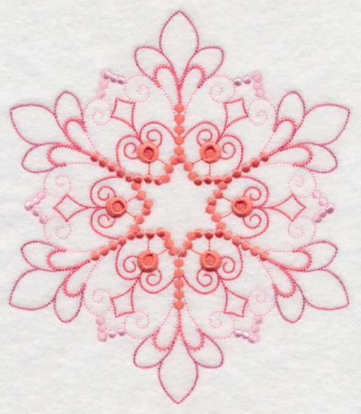 Chic Snowflake Fancy (Candlewicking) - Image 5