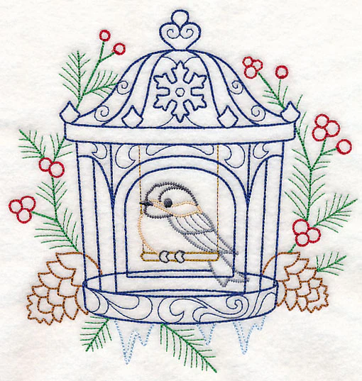 Chickadee Birdcage (Vintage) - Image 2