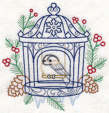 Chickadee Birdcage (Vintage) - Image 4