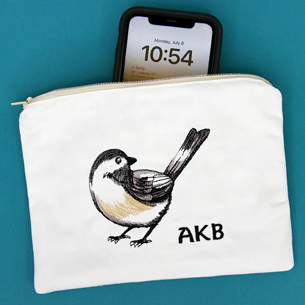Chickadee Etching - Image 8