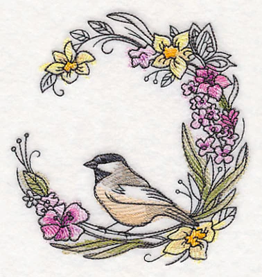 Chickadee Wreath in Watercolor - Image 4