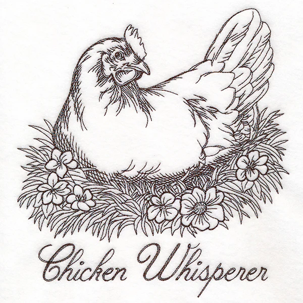 Chicken Whisperer Etching - Image 2