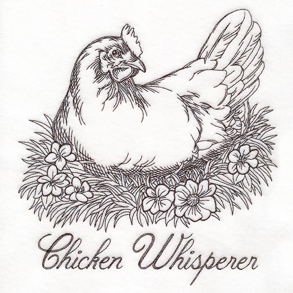 Chicken Whisperer Etching - Image 5