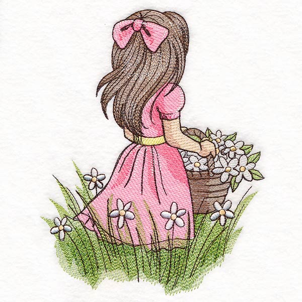 Childhood Nostalgia - Picking Wildflowers - Image 3