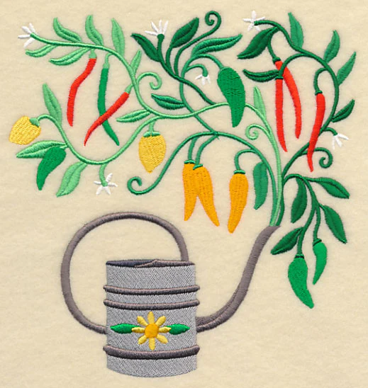 Chili Peppers and Watering Can - Image 5