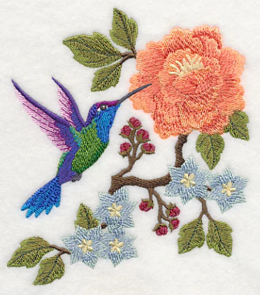 Chinoiserie Magnificent Hummingbird - Image 3