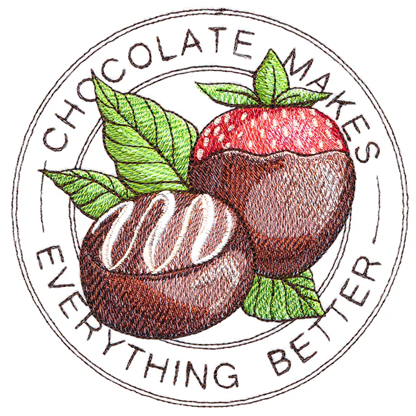 Chocolate Makes Everything Better Stamp - Image 7