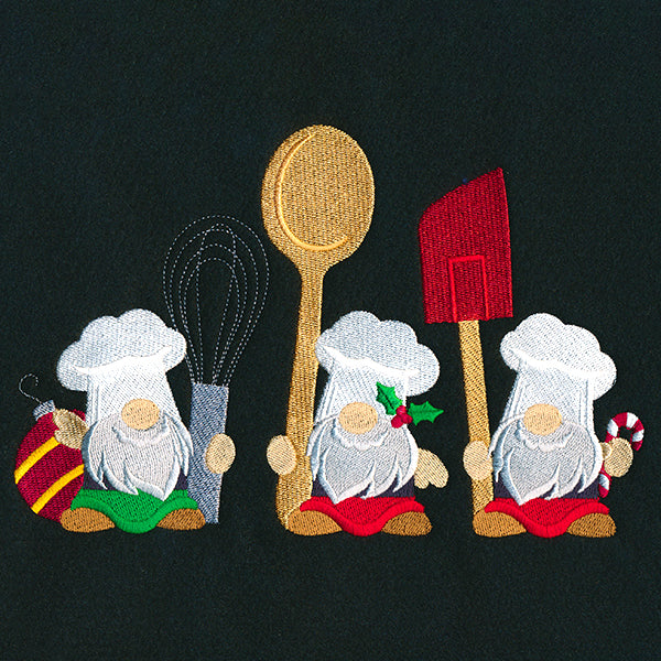 Christmas Baking Gnomes Trio - Image 2
