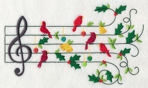 Christmas Birdsong with Holly-day Charm (Treble) - Image 3