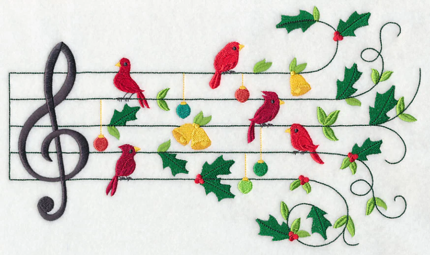 Christmas Birdsong with Holly-day Charm (Treble) - Image 5
