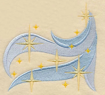 Christmas Blessing - Stars and Swirls - Image 3