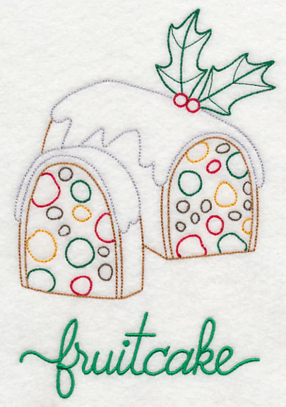 Christmas Bliss Fruitcake - Image 4