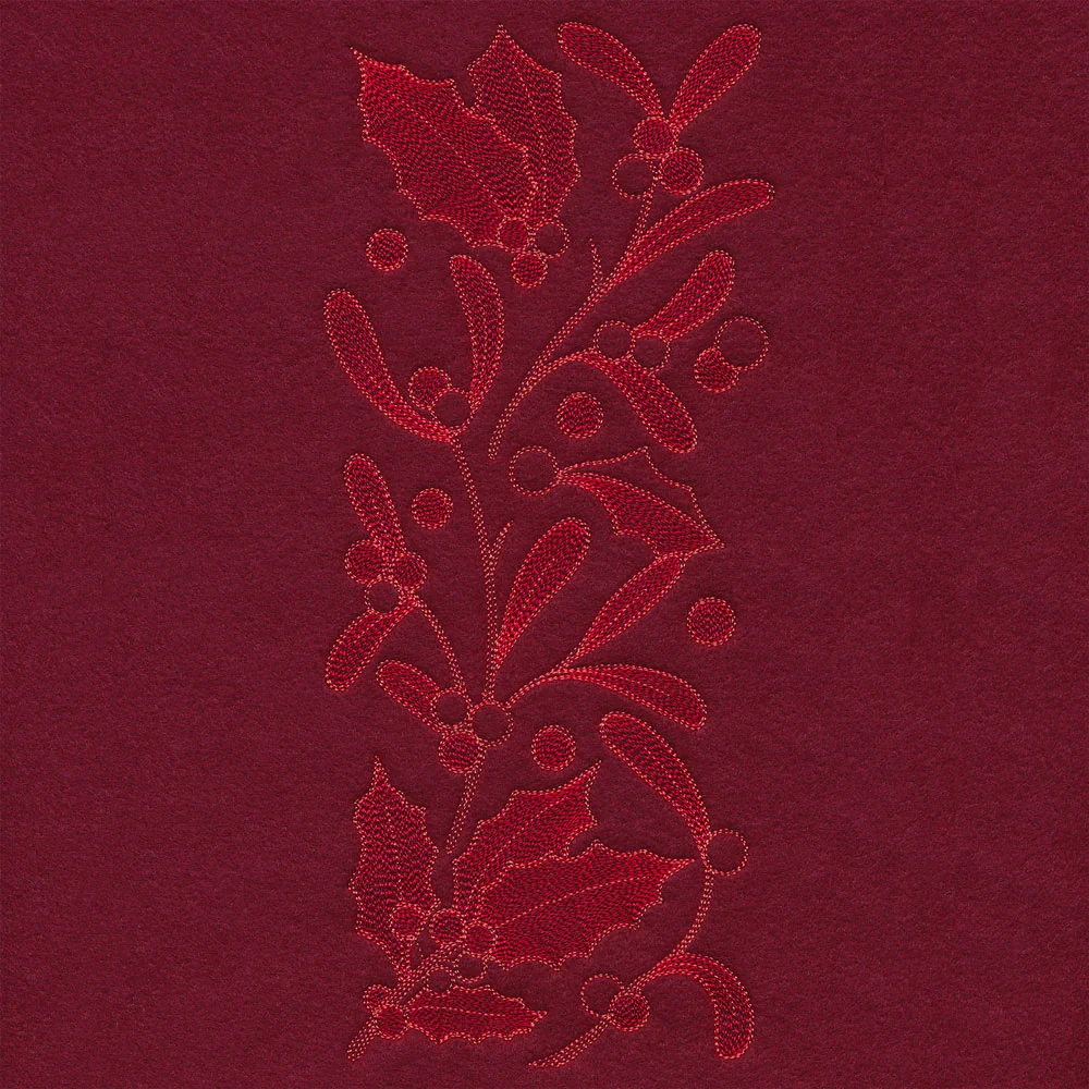 Christmas Border - Mistletoe