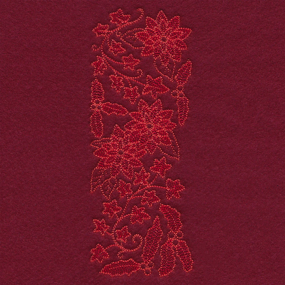 Christmas Border - Poinsettia - Image 3