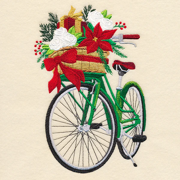 Christmas Bouquet Bicycle - Image 3