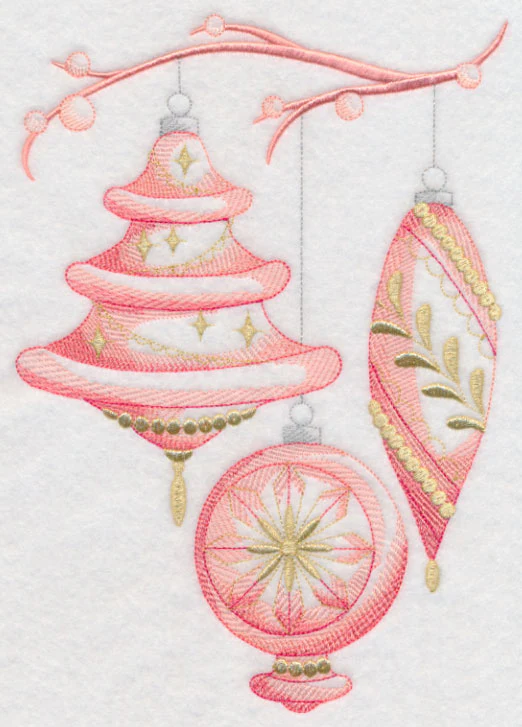 Christmas Boutique Ornaments (Toile) - Image 4