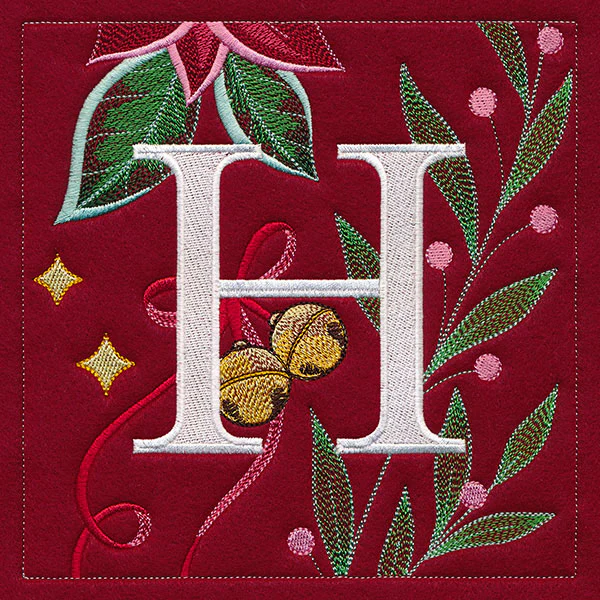 Christmas Bright Square - H