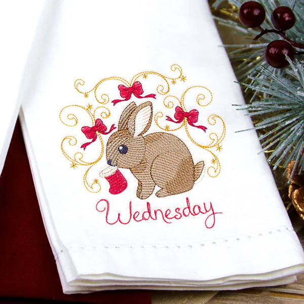 Christmas Bunny on Wednesday - Image 6