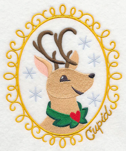Christmas Cameo - Cupid - Image 2