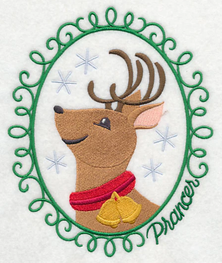 Christmas Cameo - Prancer - Image 2