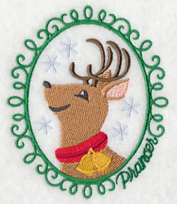 Christmas Cameo - Prancer - Image 4