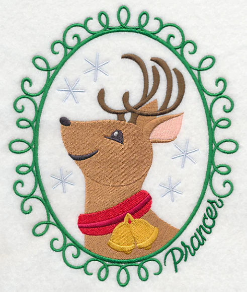 Christmas Cameo - Prancer - Image 5