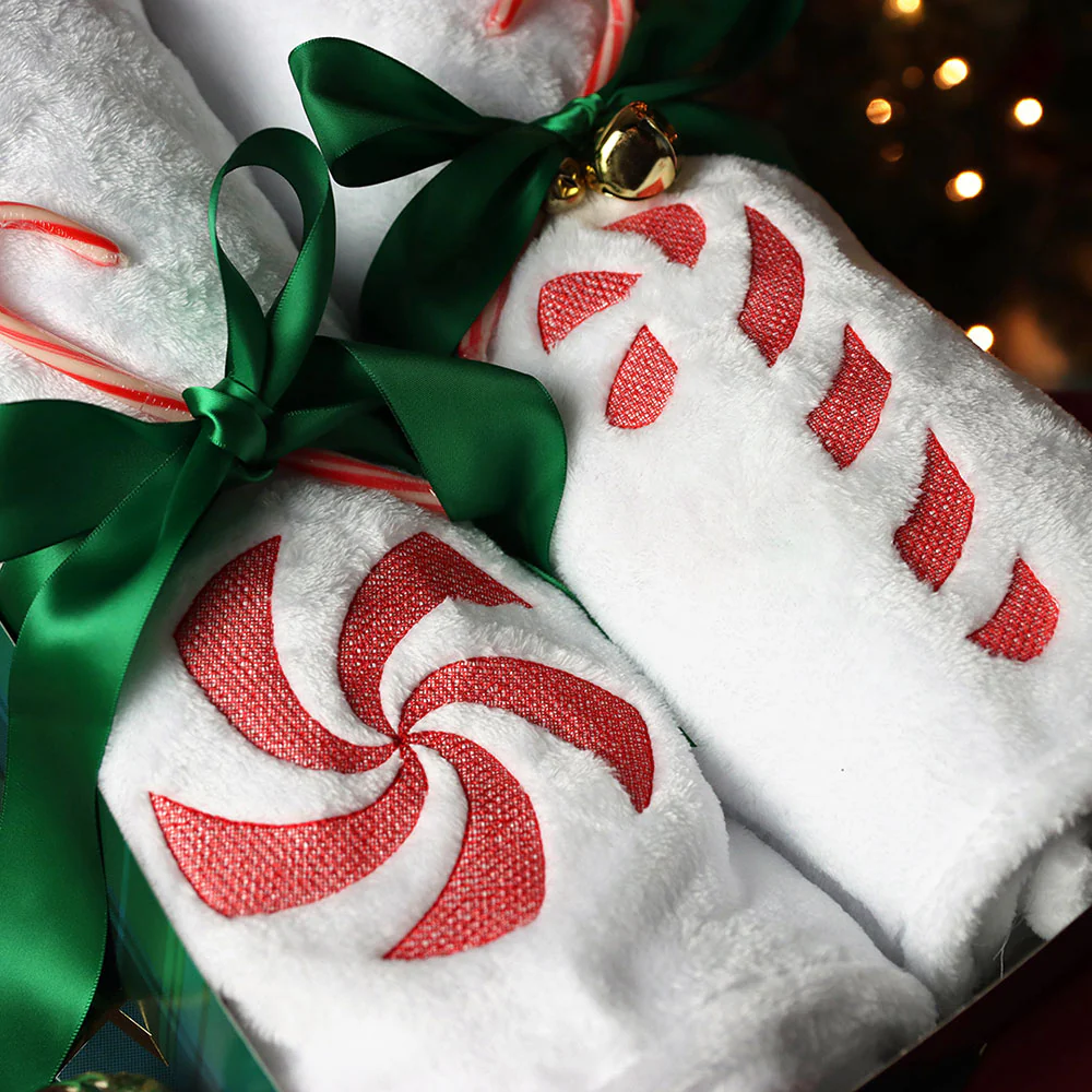 Christmas Candy Cane (Embossed) - Image 3