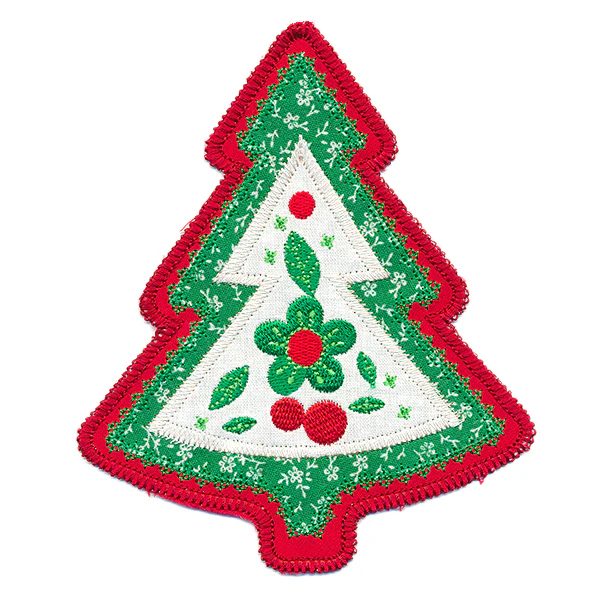 Christmas Charm Tree Ornament (In-the-Hoop) - Image 2