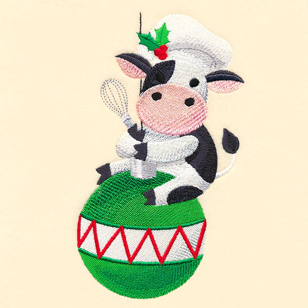 Christmas Chef Cow - Image 4