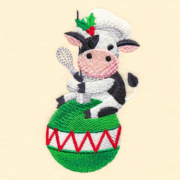 Christmas Chef Cow - Image 5