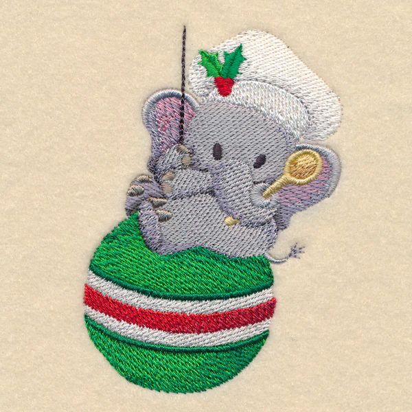 Christmas Chef Elephant - Image 4