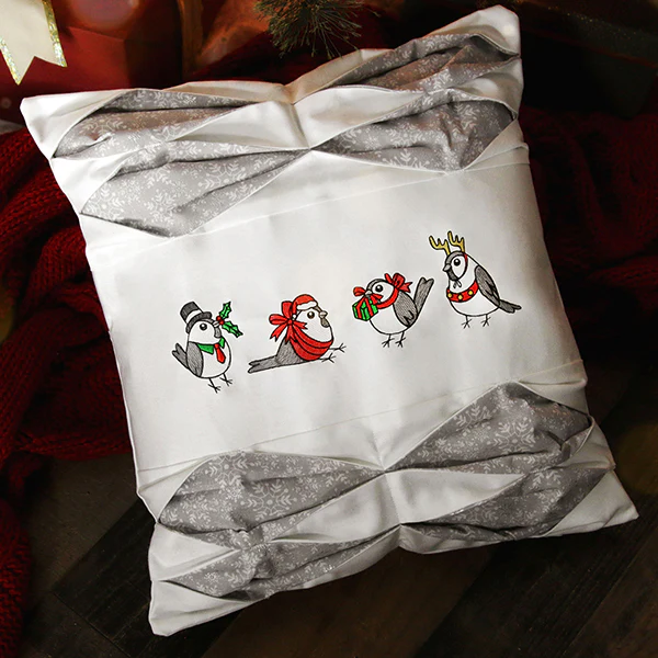 Christmas Chickadee Border - Image 10
