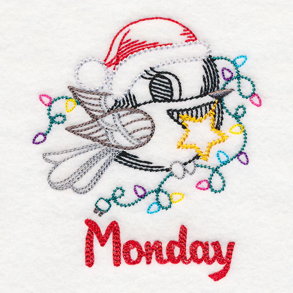 Christmas Chickadee - Monday (Vintage) - Image 2