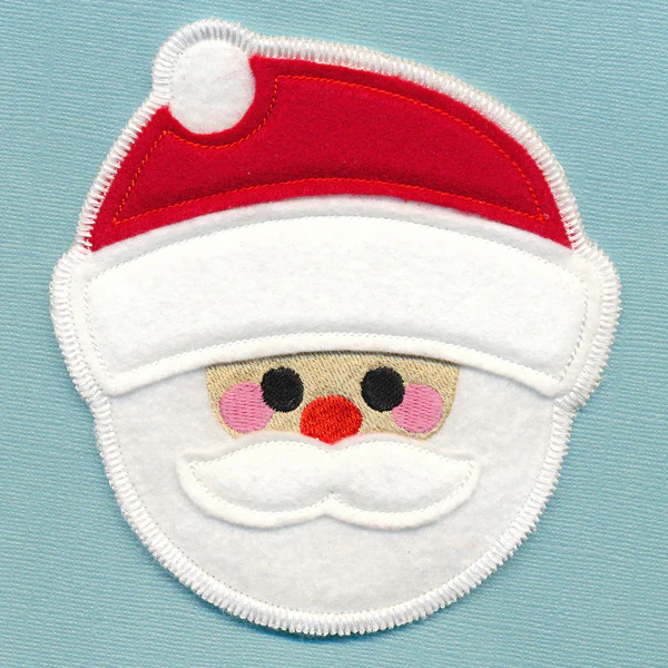 Christmas Coaster - Santa (In-the-Hoop) - Image 3