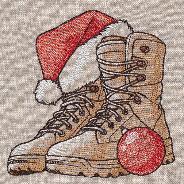 Christmas Combat Boots - Image 7