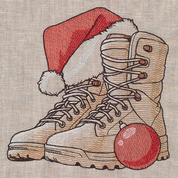 Christmas Combat Boots - Image 9