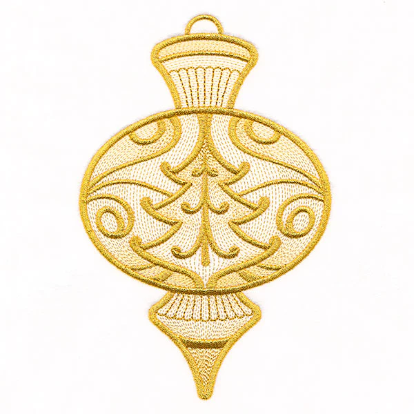 Christmas Contours Ornament 2 - Image 3