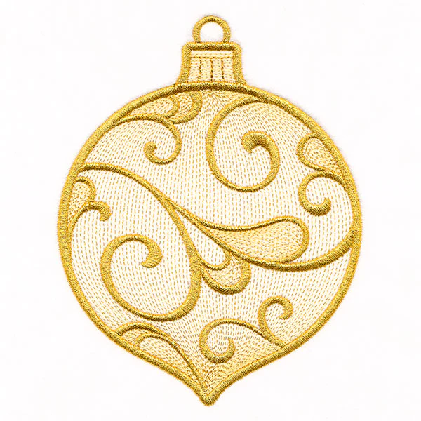 Christmas Contours Ornament 3 - Image 2