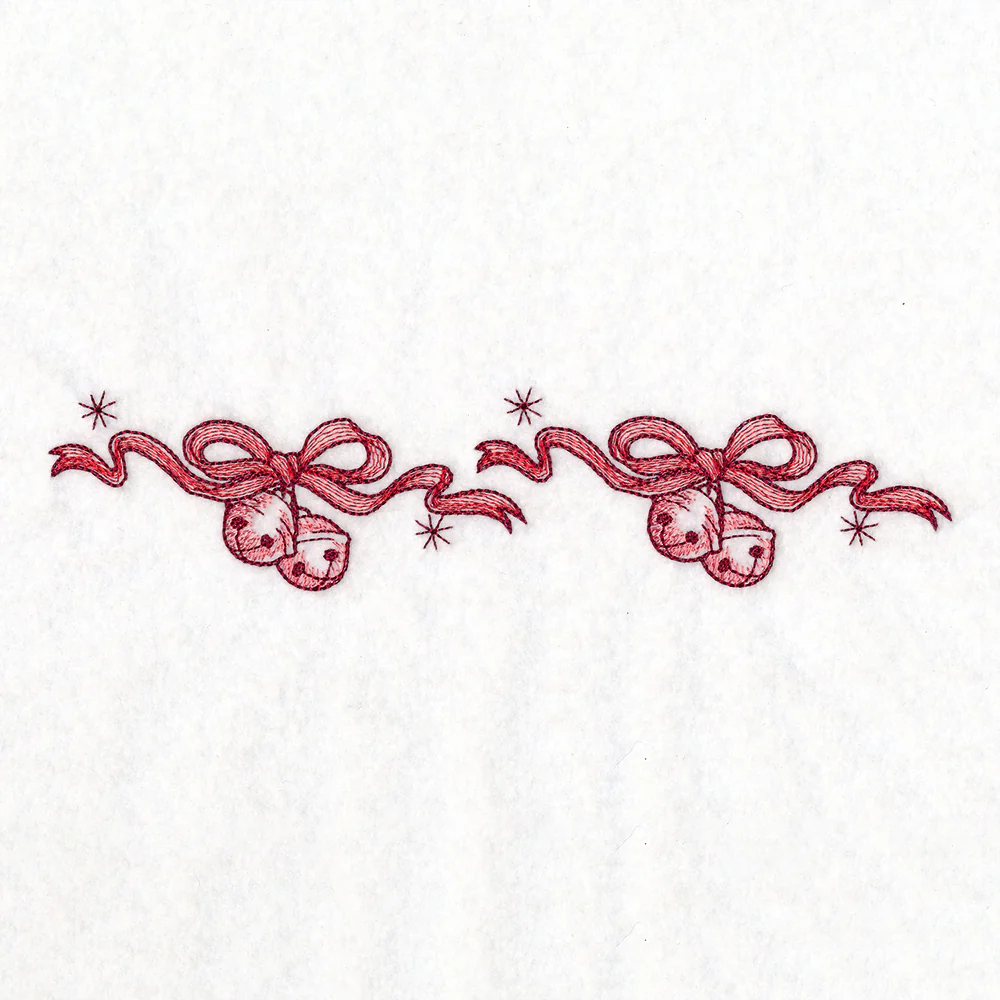Christmas Delft Bells Border - Image 3