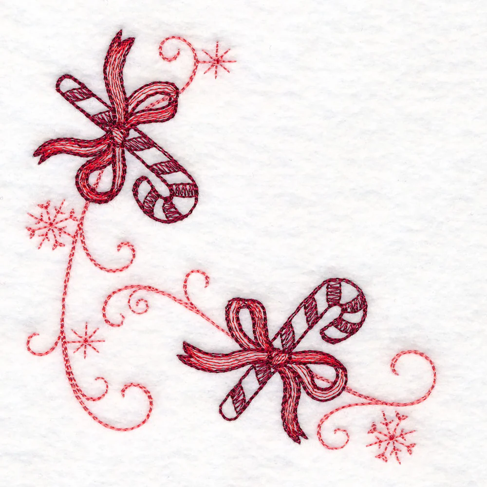 Christmas Delft Candy Cane Corner - Image 3
