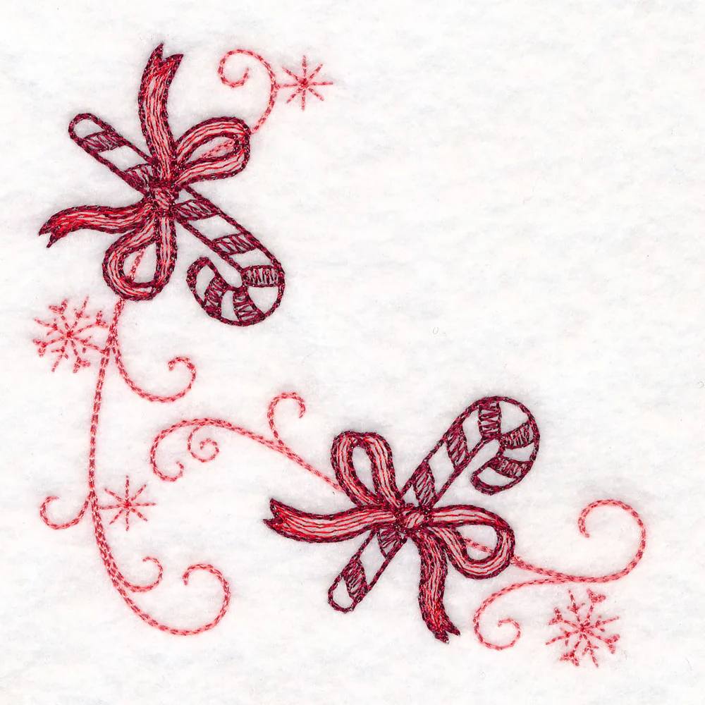 Christmas Delft Candy Cane Corner - Image 4