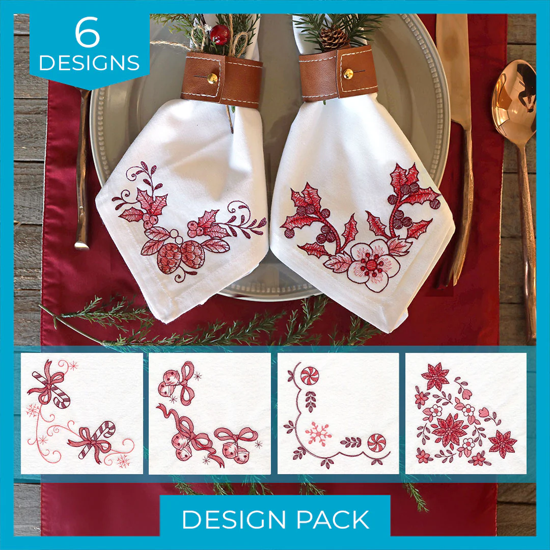 Christmas Delft Corners Design Pack - Image 4