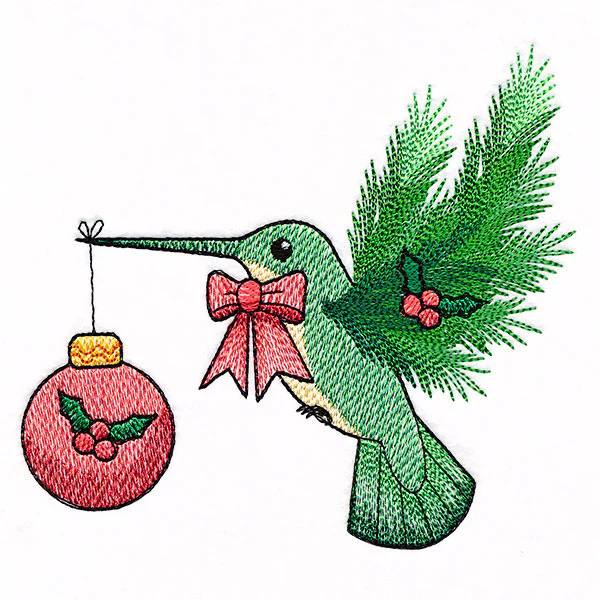 Christmas Elements Hummingbird - Image 4