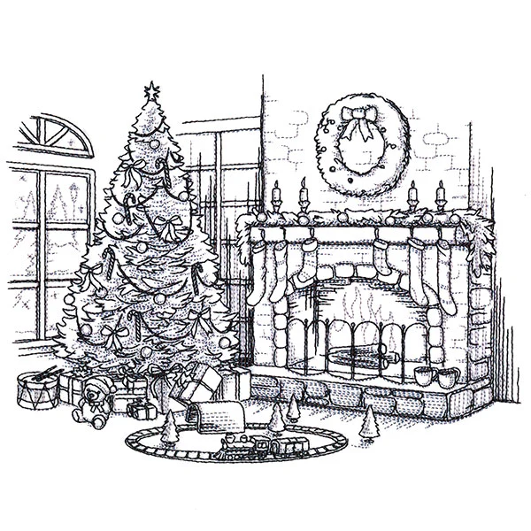 Christmas Eve Scene - Image 2