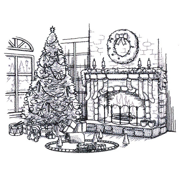 Christmas Eve Scene - Image 3
