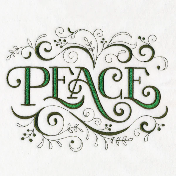 Christmas Filigree - Peace - Image 4