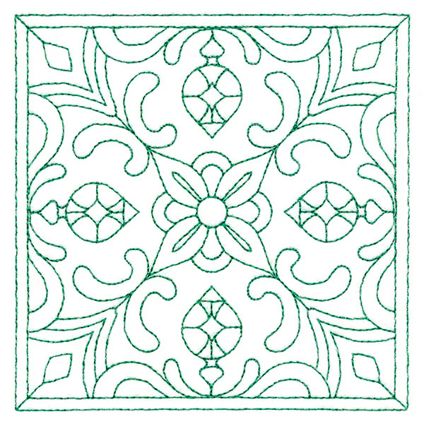 Christmas Filigree Quilting - Ornaments (Double Run) - Image 5