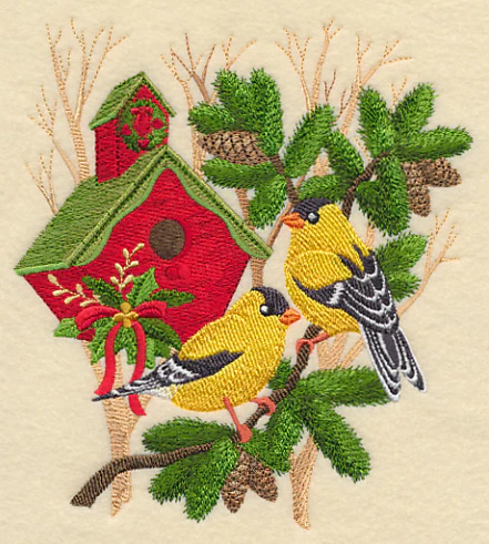 Christmas for the Birds - Goldfinches - Image 2