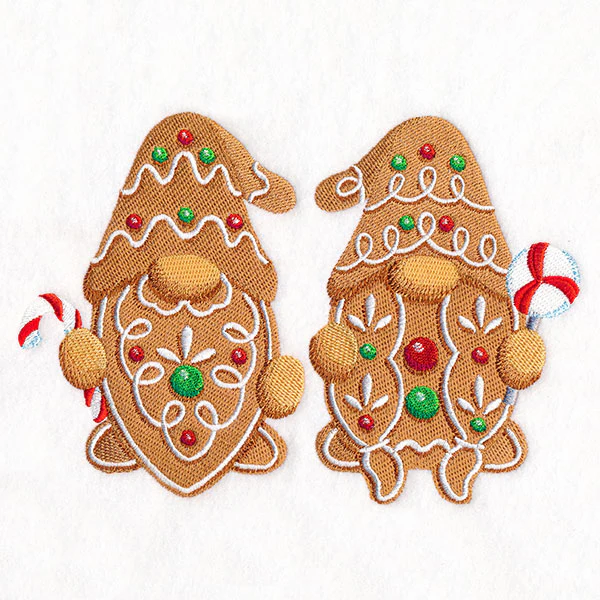Christmas Gingerbread Gnome Couple - Image 3