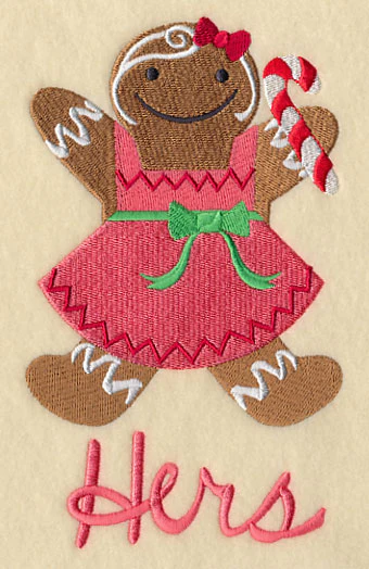 Christmas Gingerbread - Hers - Image 3
